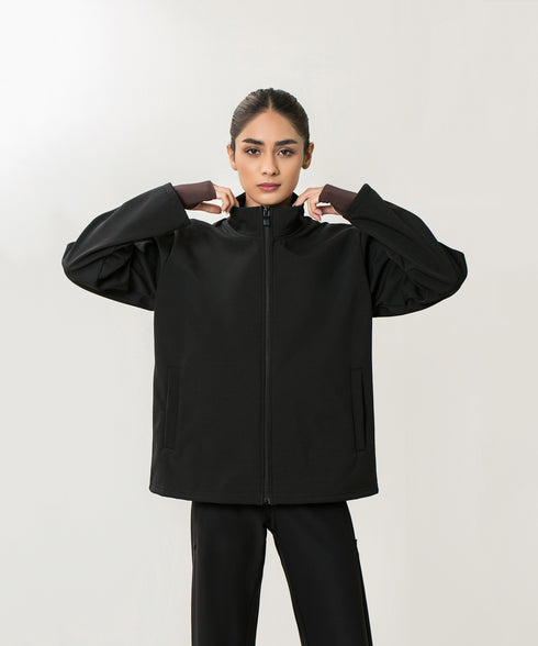Women's B-Fit Mock Neck Jacket